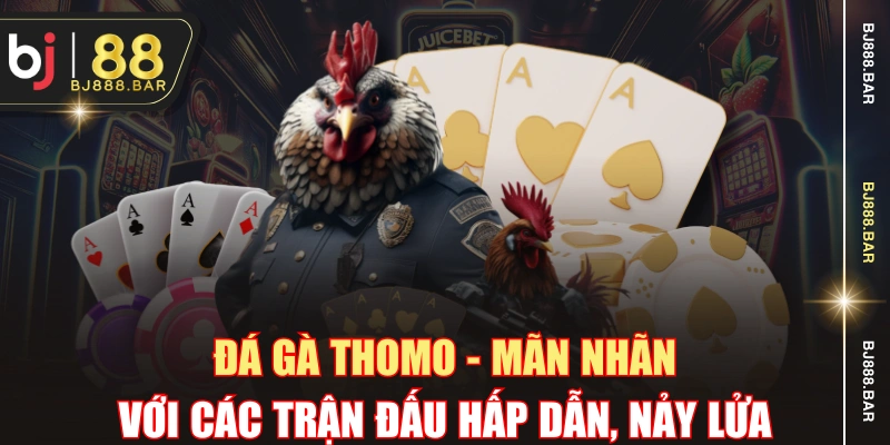 Đá Gà Thomo - Mãn Nhãn Với Các Trận Đấu Hấp Dẫn, Nảy Lửa