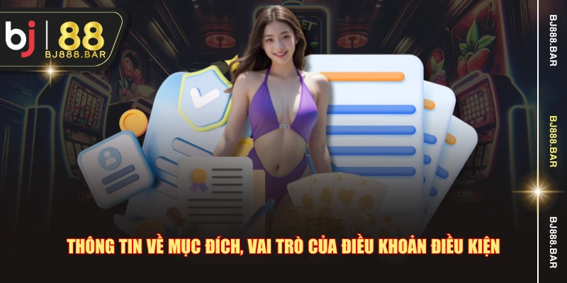 Thông tin về mục đích, vai trò của điều khoản điều kiện